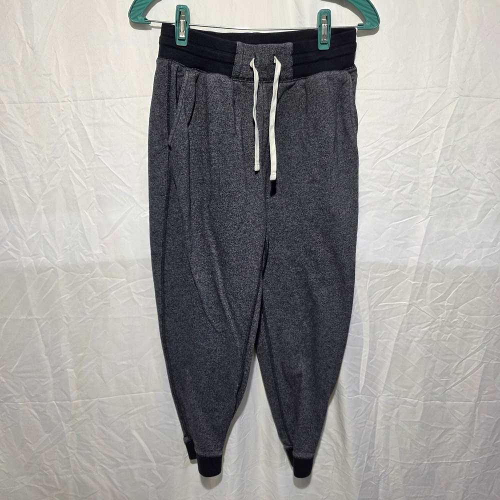 Sonoma Goods for Life Mens Small Gray Heathered Jogger Sweatpants Drawstring